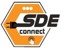 SDE connect logo SDE connect logo